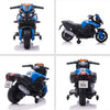 Moto-Elettrica-per-Bambini-18-48-Mesi-con-Fari-e-Clacson,-in-PP-e-Metallo,-88.5x42.5x49-cm,-Blu-MK5370-159V90BUMK5