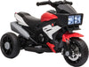 Moto-Elettrica-per-Bambini-3-5-Anni-(max.-25kg)-con-3-Ruote,-Luci-e-Suoni,-Batteria-6V,-Rosso,-86x42x52cm-GF6370-102RDGF6