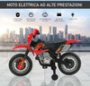 Moto-Elettrica-per-Bambini-3-6-Anni-in-Plastica-PP-con-Ruote-di-Supporto,-Fari-e-Musica,-102x53x66-cm,-Rosso-e-Nero-WQ152-0018WQ1