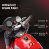 Moto-Elettrica-per-Bambini-a-3-Ruote-con-Luci-e-Suoni,-Batteria-Ricaricabile-6V,-Velocità-2-km/h,-per-Bimbi-da-18-36-Mesi,-72x57x56cm-Rossa-DP7370-188V90RDDP7