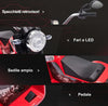 Moto-Elettrica-per-Bambini-a-3-Ruote-con-Luci-e-Suoni,-Batteria-Ricaricabile-6V,-Velocità-2-km/h,-per-Bimbi-da-18-36-Mesi,-72x57x56cm-Rossa-DP7370-188V90RDDP7