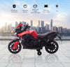 Moto-Elettrica-per-Bambini-con-Fari-e-Clacson,-Batteria-6V-Velocità-3km/h,-Età-18-48-Mesi,-88.5x42.5x49cm,-Rosso-GB7370-159V90RDGB7
