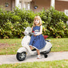 Moto-Elettrica-per-Bambini-con-Licenza-Ufficiale-Vespa,-2-Rotelle,-Luci-e-Suoni,-108x49x75-cm,-Bianca-HN7370-115WTHN7