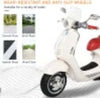Moto-Elettrica-per-Bambini-con-Licenza-Ufficiale-Vespa,-2-Rotelle,-Luci-e-Suoni,-108x49x75-cm,-Bianca-HN7370-115WTHN7