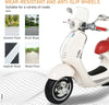 Moto-Elettrica-per-Bambini-con-Licenza-Ufficiale-Vespa,-2-Rotelle,-Luci-e-Suoni,-108x49x75-cm,-Bianca-HN7370-115WTHN7