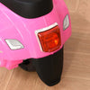 Moto-Elettrica-per-Bambini-con-Licenza-Ufficiale-Vespa-Batteria-6V,-Fari-e-Clacson,-per-Bimbi-da-18-36-mesi,-Rosa,-66.5x38x52cm-BV6370-138PKBV6