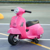 Moto-Elettrica-per-Bambini-con-Licenza-Ufficiale-Vespa-Batteria-6V,-Fari-e-Clacson,-per-Bimbi-da-18-36-mesi,-Rosa,-66.5x38x52cm-BV6370-138PKBV6