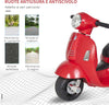 Moto-Elettrica-per-Bambini-con-Licenza-Ufficiale-Vespa-Batteria-6V,-Fari-e-Clacson,-per-Bimbi-da-18-36-mesi,-Rosso,-66.5x38x52cm-BG6370-138RDBG6