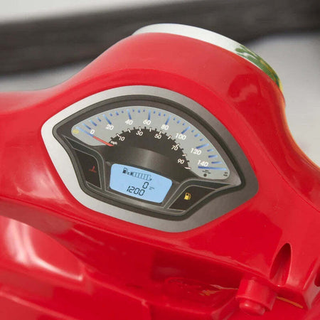 Moto-Elettrica-per-Bambini-con-Licenza-Ufficiale-Vespa-Batteria-6V,-Fari-e-Clacson,-per-Bimbi-da-18-36-mesi,-Rosso,-66.5x38x52cm-BG6370-138RDBG6
