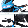 Moto-Elettrica-per-Bambini-da-6V-con-Rotelle-e-Fari,-in-PP-e-Metallo,-105x52.3x62.3-cm,-Azzurro-e-Nero-QS8370-068BUQS8