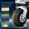 Moto-Elettrica-per-Bambini-Max.-20kg-con-Licenza-BMW,-3-Ruote,-Batteria-Ricaricabile-6V,-Bianca-Nera,-66x37x44cm-GB5370-064BKGB5