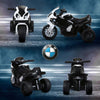 Moto-Elettrica-per-Bambini-Max.-20kg-con-Licenza-BMW,-3-Ruote,-Batteria-Ricaricabile-6V,-Bianca-Nera,-66x37x44cm-GB5370-064BKGB5