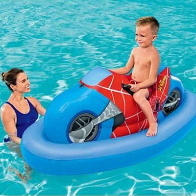 Moto Marvel Spider Ciambella Salvagente Beach Gonfiabile Mare Piscina Novit? Giochi e giocattoli/Sport e giochi all'aperto/Giochi aquatici e piscine per bambini/Canotti e gonfiabili galleggianti Trade Shop italia - Napoli, Commerciovirtuoso.it