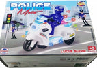 Moto-Motocicletta-Poliziotto-Con-Led-Luci-Suoni-Pilota-Police-Speed-Gioco-Bimbo