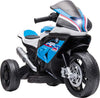 Moto-per-Bambini-18-60-Mesi-Modello-BMW-HP4-con-Fari,-Musica-e-Pedali,-in-PP-e-Metallo,-82.5x42x54-cm,-Blu-QW3370-211V90BUQW3