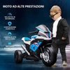 Moto-per-Bambini-18-60-Mesi-Modello-BMW-HP4-con-Fari,-Musica-e-Pedali,-in-PP-e-Metallo,-82.5x42x54-cm,-Blu-QW3370-211V90BUQW3