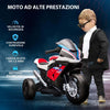 Moto-per-Bambini-18-60-Mesi-Modello-BMW-HP4-con-Fari,-Musica-e-Pedali,-in-PP-e-Metallo,-82.5x42x54-cm,-Rosso-WS6370-211V90RDWS6