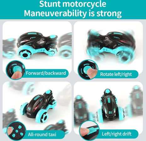 Motocicletta Acrobatica Telecomandata Con Effetto Sonoro Spruzzi D'acqua Q-d3 Giochi e giocattoli/Veicoli/Radiocomandati e telecomandati/Auto e camion/Auto Trade Shop italia - Napoli, Commerciovirtuoso.it