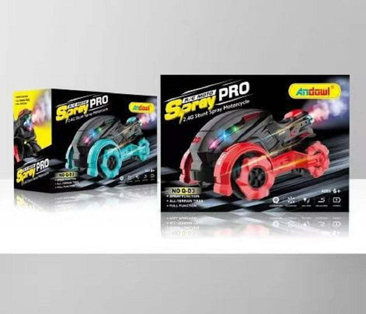 Motocicletta Acrobatica Telecomandata Con Effetto Sonoro Spruzzi D'acqua Q-d3 Giochi e giocattoli/Veicoli/Radiocomandati e telecomandati/Auto e camion/Auto Trade Shop italia - Napoli, Commerciovirtuoso.it