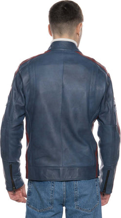 Motociclista-Uomo---Biker-Uomo-Blu-in-vera-pelle