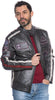 Motociclista-Uomo---Biker-Uomo-Grigio-Scuro-in-vera-pelle