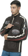 Motociclista-Uomo---Biker-Uomo-Testa-di-Moro-in-vera-pelle-Nabuk