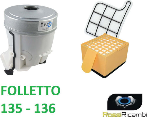 MOTORE + FILTRI FOLLETTO VK135 VK136 VORWERK 900 WATT COMPATIBILE FILTRO HEPA Casa e cucina/Grandi elettrodomestici/Accessori e parti di ricambio/Ricambi e accessori per forni/Graticole per forni Rossi Ricambi - Venetico Marina, Commerciovirtuoso.it