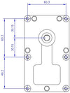 Motoriduttore 1,5Rpm Pacco 25Mm Albero 8,5Mm Rotazione Oraria, Con Encoder. Stufe a Pellet 14702015