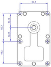 Motoriduttore 3Rpm Pacco 32Mm Albero 8,5Mm Spianatura Singola, Rotazione Oraria, Con Encoder 14702016