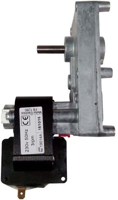 Motoriduttore 3Rpm Pacco 32Mm C/Encoder Rotazione Oraria - Albero 8,5Mm Stufe a Pellet 14702019