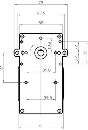 Motoriduttore Kenta K9115005 1,5Rpm H30 Stufe a Pellet Deville 14702051