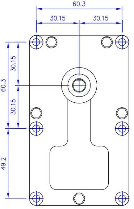 Motoriduttore T3 5,3Rpm Pacco50mm Albero 8,5 Spianato - Rotazione Oraria.Ungaro - Lincar - Moretti Stufe a Pellet 14702010