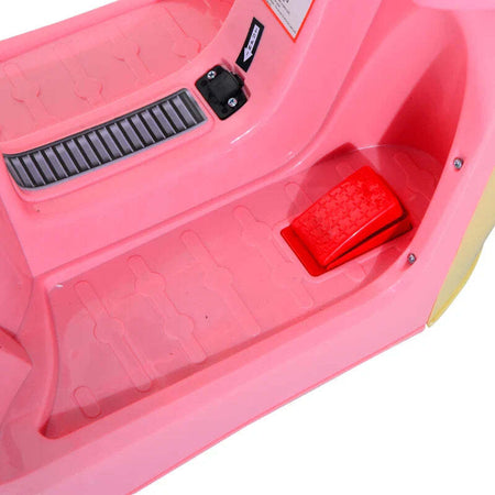 Motorino-Elettrico-per-Bambini-3-Anni+-Max.-25kg-con-Luci,-Musica,-Batteria-6V-e-Velocità-3km/h,-108x51x75-cm,-Rosa-QA4370-013QA4