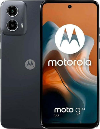 Motorola-Moto-G34-8+256gb-6.5-5g-Charcoal-Black-Ds-Ita