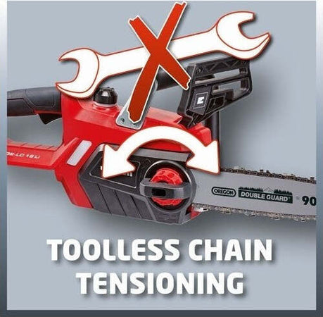 Motosega A Batteria Einhell Ge-lc 18 Li Con Barra 25 Cm Elettrosega Rami Piante Fai da te/Attrezzi elettrici da giardinaggio/Utensili elettrici da giardino/Motoseghe Trade Shop italia - Napoli, Commerciovirtuoso.it