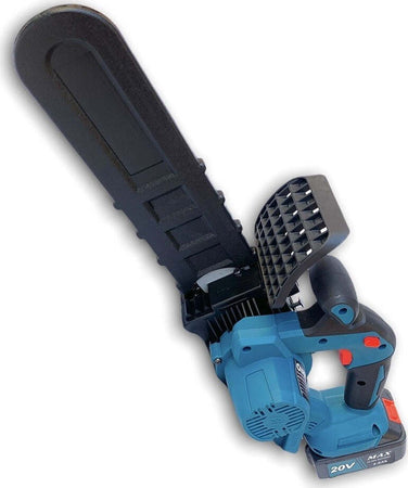 Motosega A Batteria Lama 12'' 20v 4ah Mini Elettrosega 2 Batterie Serbatoio Olio Fai da te/Attrezzi elettrici da giardinaggio/Utensili elettrici da giardino/Motoseghe Trade Shop italia - Napoli, Commerciovirtuoso.it