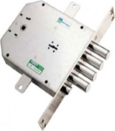 MOTTURA---SERRATURA-A-INFILARE-PER-PORTA-BLINDATA---TRIPLICE-CON-MEZZO-GIRO---4-CHIAVISTELLI---FINITURA-ZINCATA