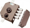 MOTTURA---SERRATURA-DA-APPLIACARE-QUINTUPLICE-CON-MEZZO-GIRO---VERNICIATA,-SINISTRA---APERTURA-INTERNA-CON-CHIAVE
