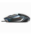Mouse Da Gioco Cablato Ergonomico 800/1200/1600 Dpi Con Retroilluminazione Dja88