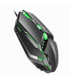 Mouse Da Gioco Cablato Ergonomico 800/1200/1600 Dpi Con Retroilluminazione Dja88
