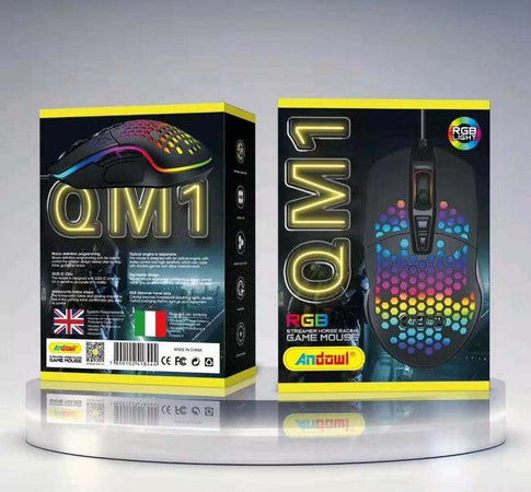 Mouse Da Gioco Cablato Usb Macro Definition 7 Tasti Programmabile Luce Rgb Qm1 Elettronica/Informatica/Accessori/Tastiere Mouse e periferiche di input/Mouse Trade Shop italia - Napoli, Commerciovirtuoso.it