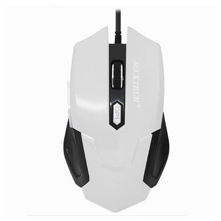 Mouse Da Gioco Gaming Per Computer Pc Cavo Usb 2.0 Filo 1.2 Mt Tasti Maxtech M-z014