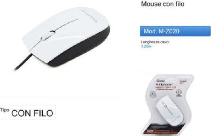 Mouse Da Gioco Gaming Per Computer Pc Portatile Con Filo Usb 1.2 Metri M-z020 Informatica e Videogiochi > Accessori PC > Mouse e Tastiere PC Trade Shop italia - Napoli, Commerciovirtuoso.it