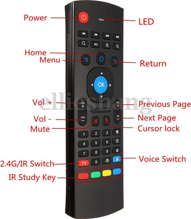 MOUSE E TASTIERA TELECOMANDO PER ANDROID TV BOX MX 3 U5E7 2.4GHZ SENZA FILI Elettronica/Informatica/Accessori/Tastiere Mouse e periferiche di input/Mouse Trade Shop italia - Napoli, Commerciovirtuoso.it