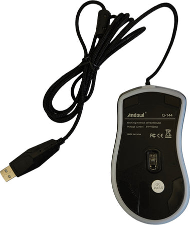 Mouse Gaming Led Per Pc Notebook Laptop Dpi Regolabile Filo Usb Ottico Q-t144 Elettronica/Informatica/Accessori/Tastiere Mouse e periferiche di input/Mouse Trade Shop italia - Napoli, Commerciovirtuoso.it