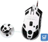Mouse Gaming USB con 8 pulsanti programmabili Fino a 4000 DPI RGB LED per PC