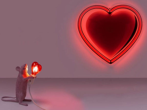 Seletti Mouse Lamp Step Edizione Limitata San Valentino