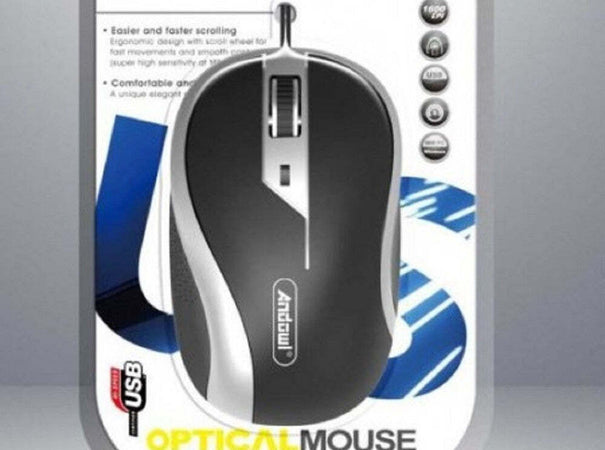 Mouse Ottico Con Cavo Usb Silenzioso Cablato Per Computer Pc Notebook Qm80 Elettronica/Informatica/Accessori/Tastiere Mouse e periferiche di input/Mouse Trade Shop italia - Napoli, Commerciovirtuoso.it