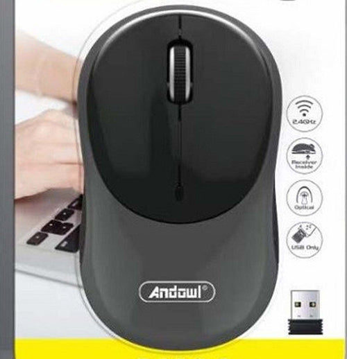Mouse Ottico Senza Fili Wireless Usb 3200 Dpi 2,4ghz Ergonomico Vari Colori Qm64 Elettronica/Informatica/Accessori/Tastiere Mouse e periferiche di input/Mouse Trade Shop italia - Napoli, Commerciovirtuoso.it