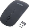 Mouse-Ottico-Wi-Fi-Wireless-2.4gh-Grigio-Usb-10mt-Senza-Fili-Per-Computer-Laptop
